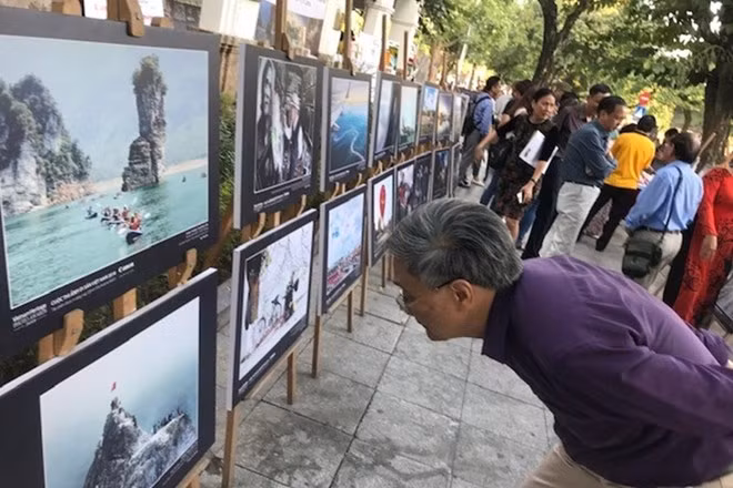 Le patrimoine vietnamien en grand format à Hanoi ảnh 1