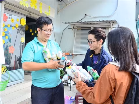 Environnement : Vo Trong Dinh avec un projet pour l’environnement Ecobricks ảnh 1 Environnement : Vo Trong Dinh avec un projet pour l’environnement Ecobricks ảnh 1