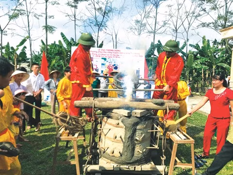 Thanh Hoa développe durablement ses villages de métiers ảnh 1 Thanh Hoa développe durablement ses villages de métiers ảnh 1