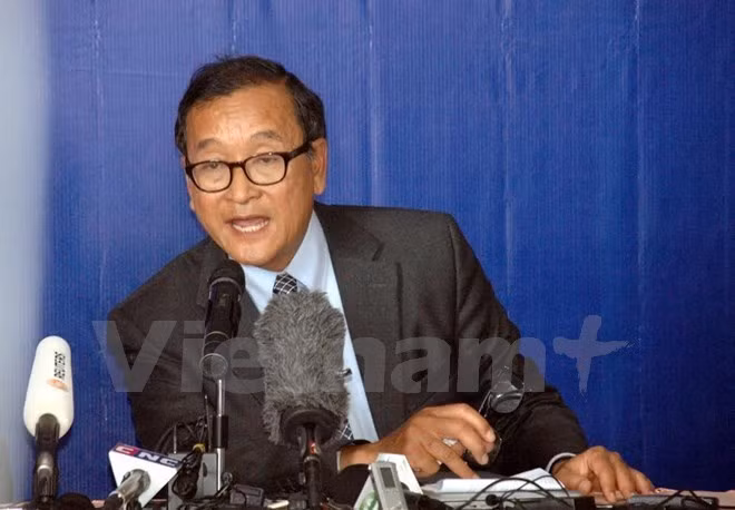 L’opposant cambodgien Sam Rainsy condamné à 20 mois de prison ảnh 1