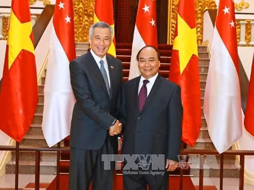 Déclaration commune Vietnam-Singapour ảnh 1