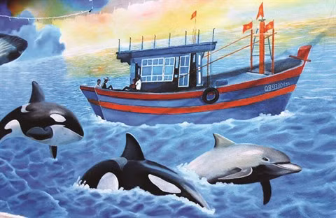 Un projet de peintures murales à Quang Binh ảnh 1