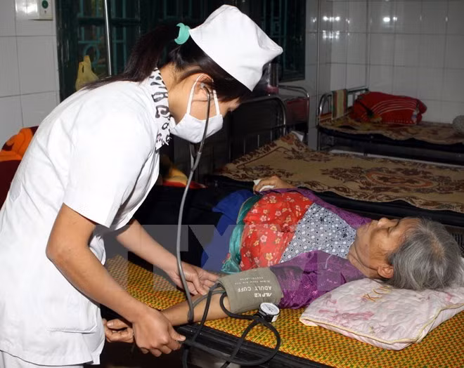 Des médecins vietnamiens offrent des médicaments aux anciens combattants laotiens ảnh 1