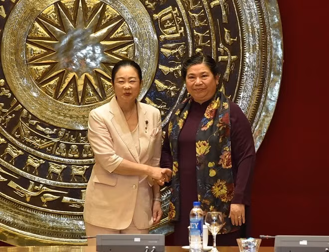 Une délégation de femmes parlementaires du Parti libéral démocrate du Japon au Vietnam ảnh 1