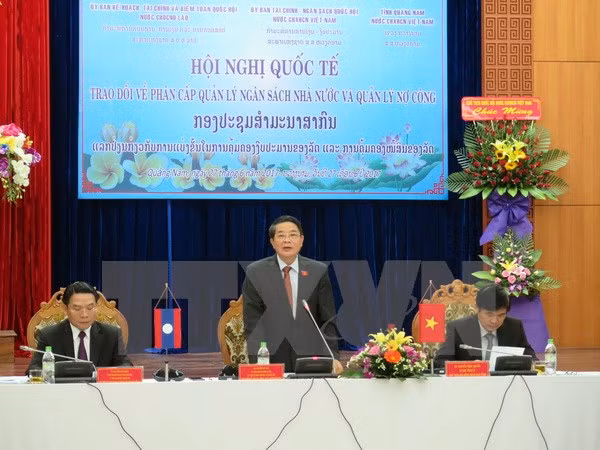 Vietnam et Laos partagent des expériences dans la gestion budgétaire ảnh 1