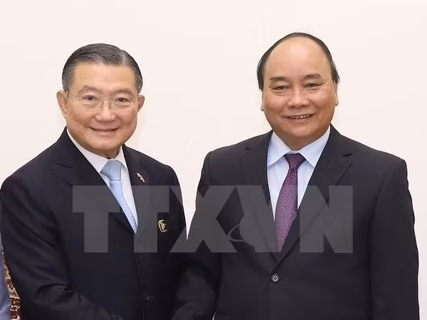 Le PM reçoit le président du groupe thaïlandais TCC ảnh 1