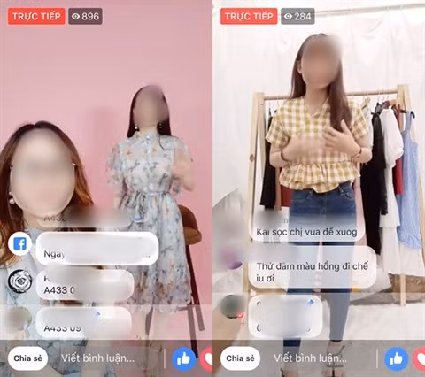 Le métier de mannequin en livestream attire les jeunes ảnh 1 Le métier de mannequin en livestream attire les jeunes ảnh 1