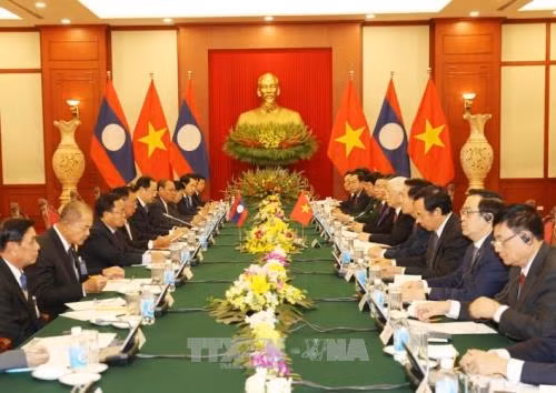 Entretien Nguyen Phu Trong - Bounnhang Vorachith ảnh 1