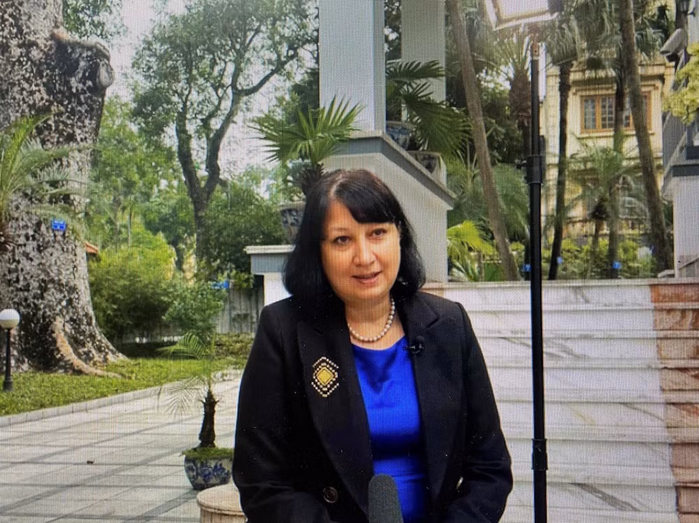 Nombreuses opportunités pour renforcer les relations Roumanie-Vietnam, selon l'ambassadrice de Roumanie ảnh 2