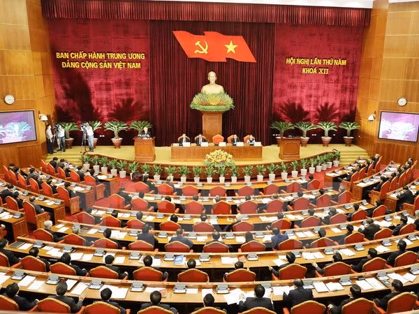 La 1ère journée du 5e Plénum du Comité central du PCV ảnh 1