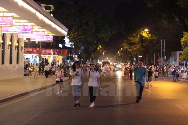 Hanoï : essai de rues piétonnes autour du lac de l’Epée restituée ảnh 1