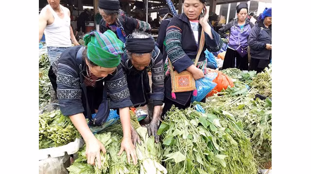 Promenade au marché de Sa Pa ảnh 5