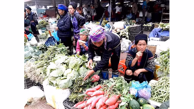 Promenade au marché de Sa Pa ảnh 2