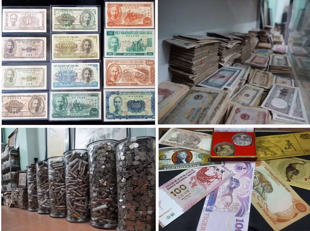 Une collection unique de monnaies détenue par un jeune hanoïen ảnh 2