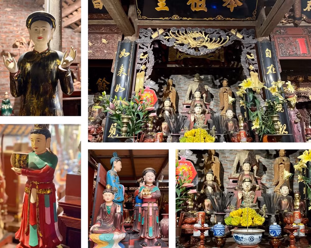 Escapade printanière dans le village de sculpture de Son Dông ảnh 1