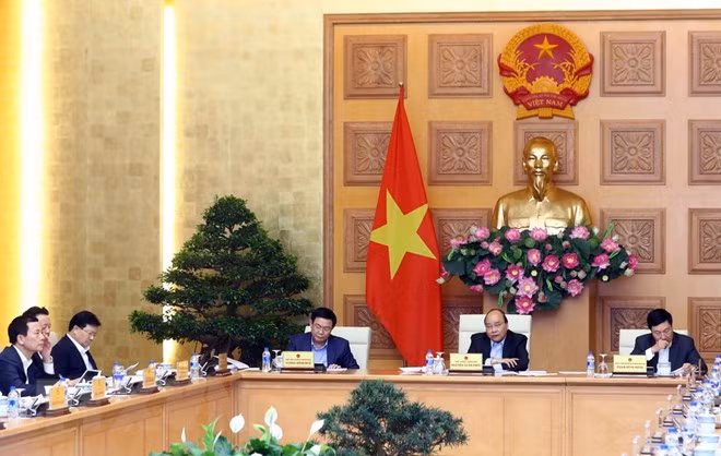 Réunion de la permanence du gouvernement ảnh 1