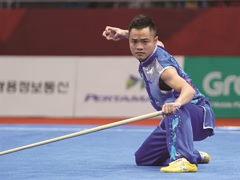 Pham Quôc Khanh : "Le wushu, ma vie, ma passion" ảnh 1 Pham Quôc Khanh : "Le wushu, ma vie, ma passion" ảnh 1