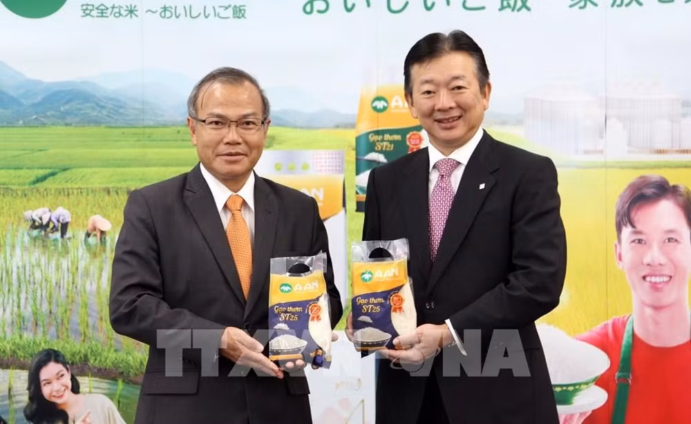 Le riz vietnamien ST25 est désormais présent sur le marché japonais ảnh 1