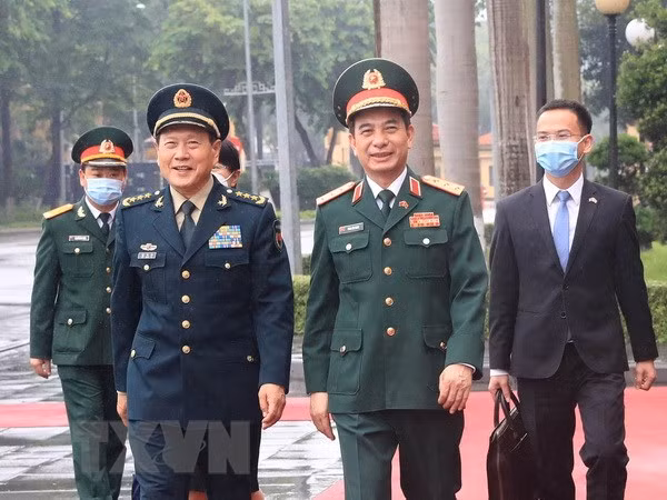Le ministre chinois de la Défense en visite officielle au Vietnam ảnh 2
