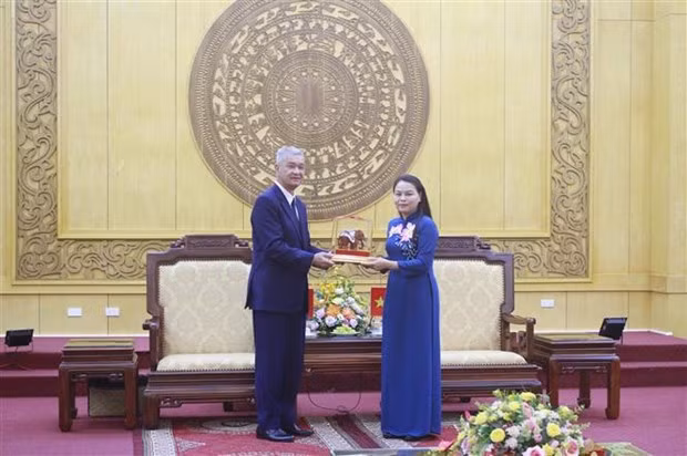Ninh Binh et Vientiane renforcent la coopération bilatérale ảnh 1