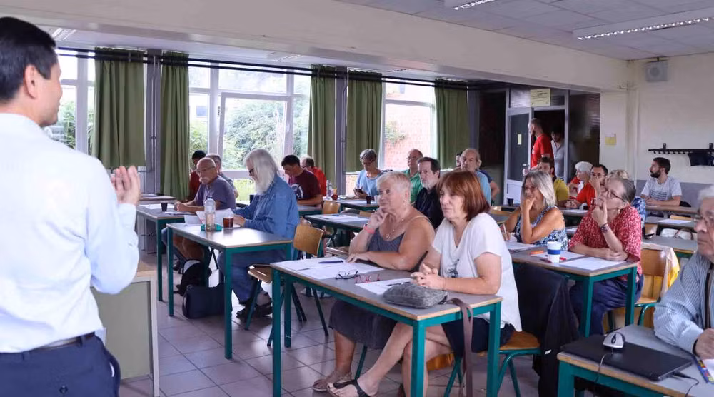 Un cours sur la pensée Hô Chi Minh à des Belges ảnh 3