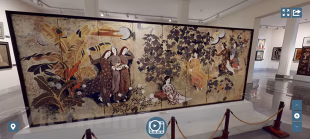 Le Musée national des beaux-arts lance une visite 3D en vietnamien et anglais ảnh 2
