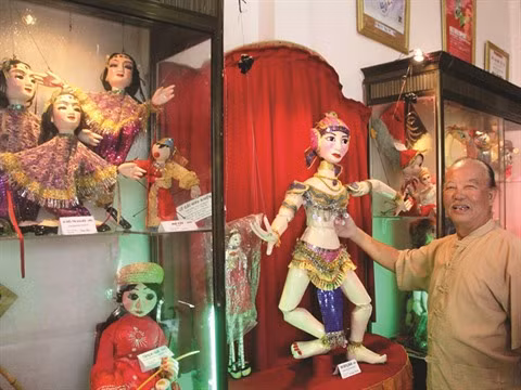 Duong Van Hoc ou la passion des marionnettes ảnh 2 Duong Van Hoc ou la passion des marionnettes ảnh 2