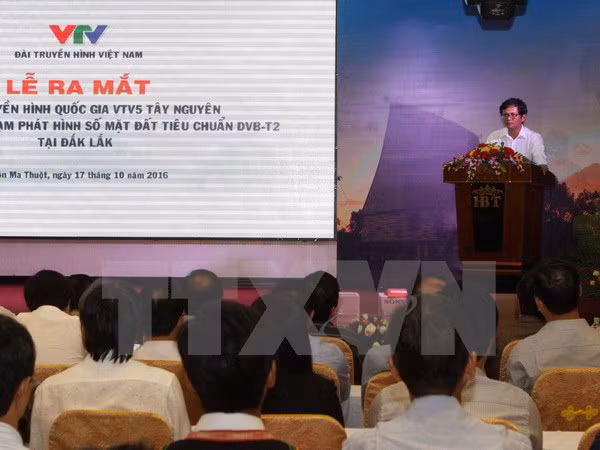 Lancement de la chaîne de télévision nationale VTV5 Tay Nguyen ảnh 1 Lancement de la chaîne de télévision nationale VTV5 Tay Nguyen ảnh 1