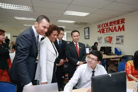 "Le Vietnam joue une carte extrêmement positive et constructive", selon Michaëlle Jean ảnh 4 "Le Vietnam joue une carte extrêmement positive et constructive", selon Michaëlle Jean ảnh 4