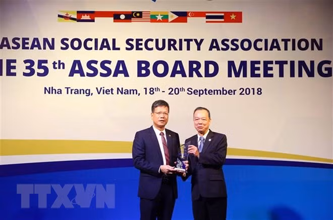 Remise des prix de l’Association de sécurité sociale de l'ASEAN ảnh 1