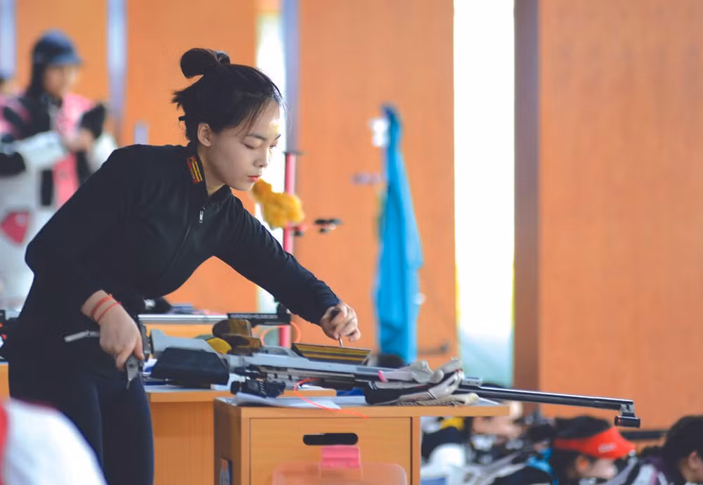 Thanh Thao, une jeune tireuse en plein dans le mille ảnh 2 Thanh Thao, une jeune tireuse en plein dans le mille ảnh 2