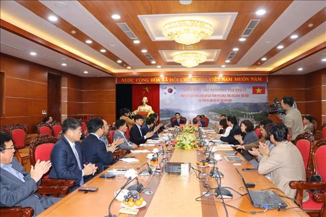 Hoa Binh et la ville sud-coréenne de Gimje renforcent leur coopération ảnh 1