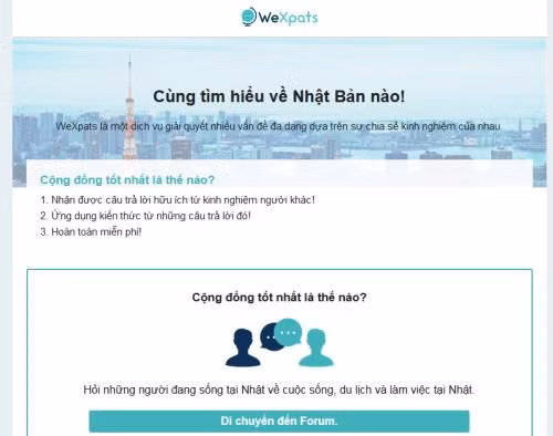 Lancement d’un site web pour les Vietnamiens au Japon ảnh 1