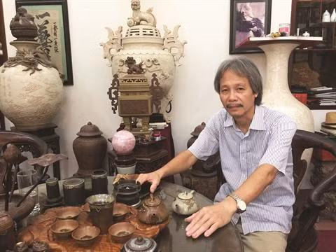 Il infuse sa passion dans ses théières ảnh 1 Il infuse sa passion dans ses théières ảnh 1