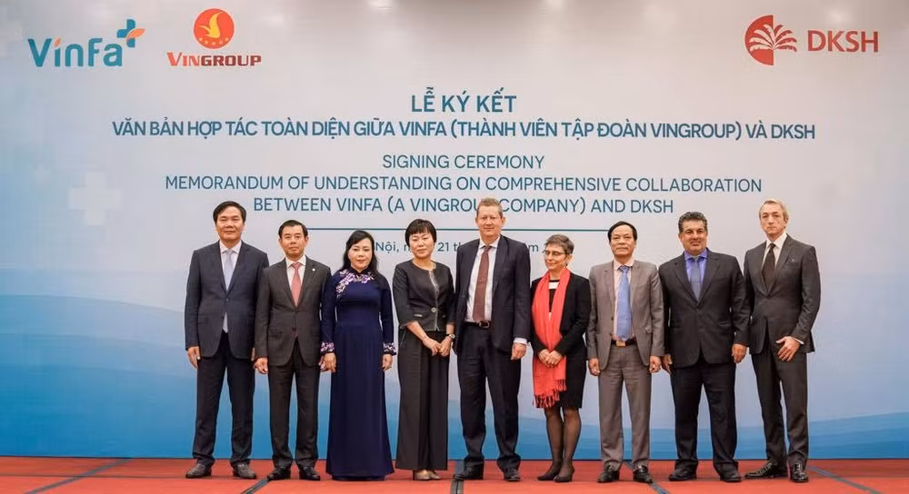 Vingroup collabore avec le groupe suisse DKSH dans la santé ảnh 1 Vingroup collabore avec le groupe suisse DKSH dans la santé ảnh 1