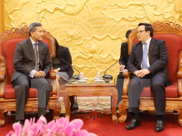 Vietnam et Singapour promeuvent leur partenariat stratégique ảnh 1