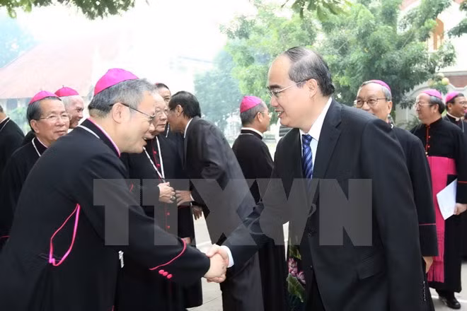 Ouverture du 8e congrès du Conseil épiscopal du Vietnam ảnh 1