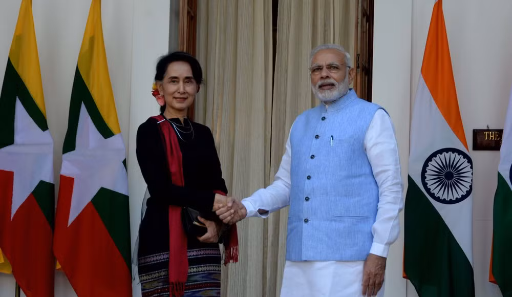 L’Inde et le Myanmar scellent une coopération bilatérale ảnh 1