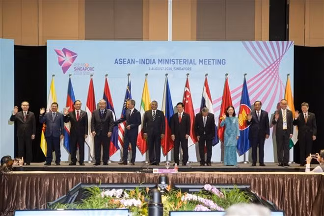 Le Vietnam co-préside la réunion ministérielle ASEAN-Inde ảnh 1