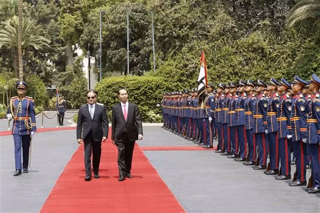 Le président termine ses visites d’Etat en Ethiopie et en Egypte ảnh 2