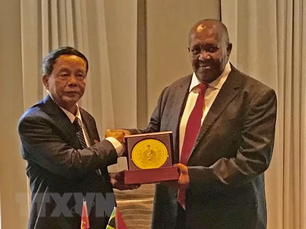 Une délégation de l’Assemblée nationale du Vietnam en visite en Afrique du Sud ảnh 1