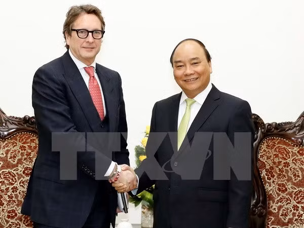 Le Premier ministre reçoit le président du Fonds d'investissement américain Harbinger ảnh 1