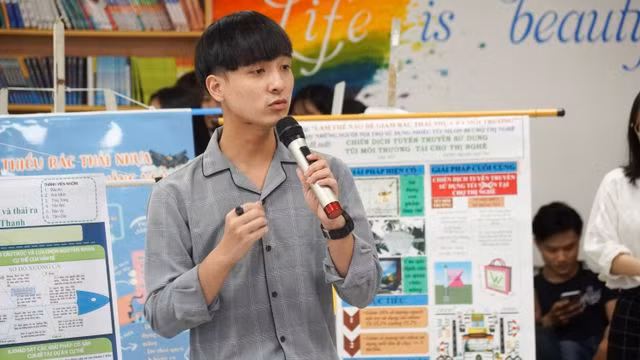 Les universités de Hô Chi Minh-Ville disent «non» au plastique ảnh 2 Les universités de Hô Chi Minh-Ville disent «non» au plastique ảnh 2