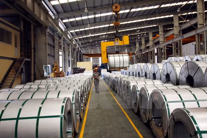 Près de 2,5 milliards d’USD d’exportations de produits sidérurgiques ảnh 1