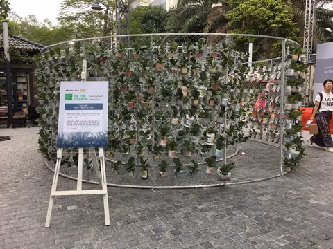 L’art écologique prend ses quartiers à Hanoï ảnh 3