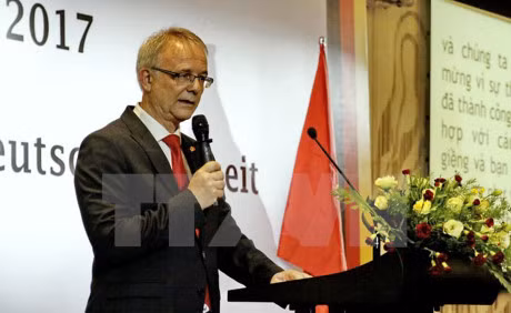 Célébration de la Journée de la Réunification de l'Allemagne à HCM-Ville ảnh 1