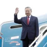 Le secrétaire général To Lam en déplacement aux États-Unis pour la réunion inaugurale du Conseil de la paix sur Gaza. Photo: VNA