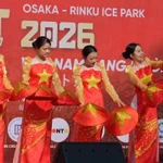 Numéro artistique lors de l'événement. Photo: VNA