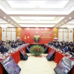 Le secrétaire général To Lam prononce un discours d'orientation lors de la conférence consacrée au bilan des travaux de 2025 et aux missions et solutions prioritaires pour 2026 du Comité de pilotage central pour le développement des sciences, des technologies, de l’innovation et de la transformation numérique. Photo : VNA