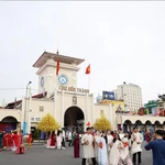 Marché Bên Thanh, Hô Chi Minh-Ville. Photo: VNA